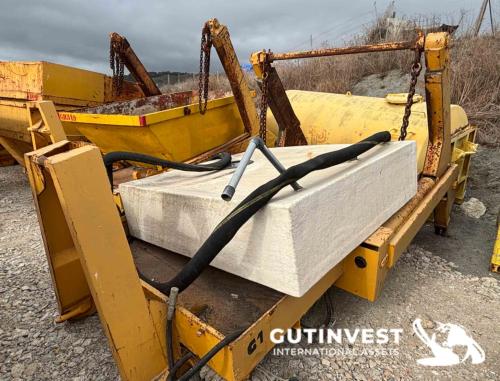 Portacontenedores para contenedores trapezoidales de 4,2m3