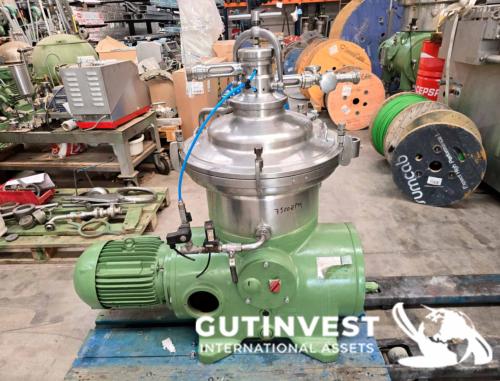GEA Westfalia Centrifuga Clarificadora hermética