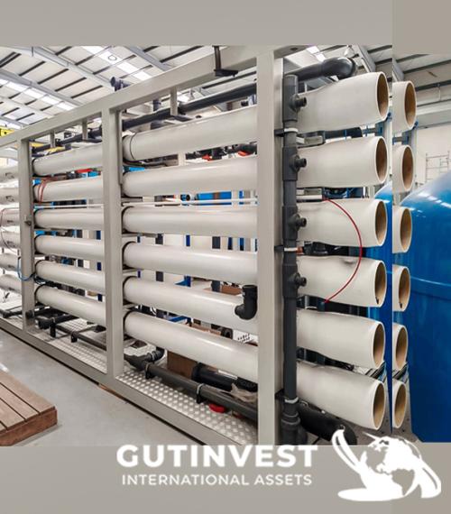 Hidrotec Planta desalinizadora de agua móvil - 700m3/h