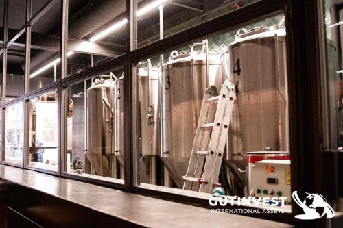 Maquinaria para elaboración de cerveza