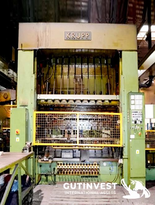 Krupp Prensa doble montante - 200Tn